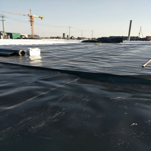 單毛面HDPE土工膜國家標準 0.15mm防滲膜貨源充足