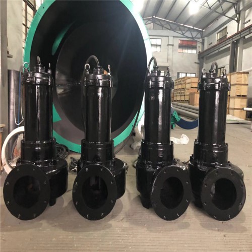 WQ-4kw無(wú)堵塞潛水排污泵