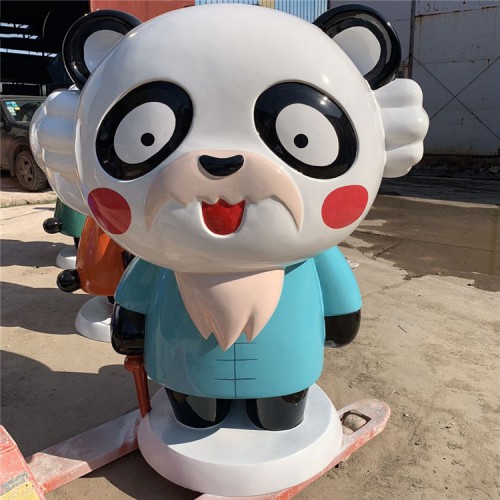 玻璃鋼主題雕塑 廣場(chǎng)形象雕塑 美陳雕塑