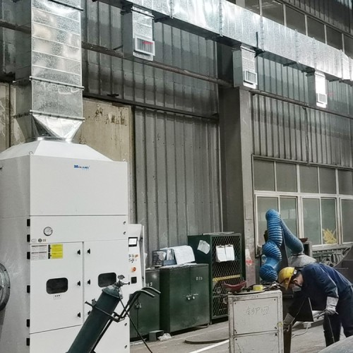 高大車間集中除塵器 吹吸式焊接集中除塵 廠房整體空氣置換裝置