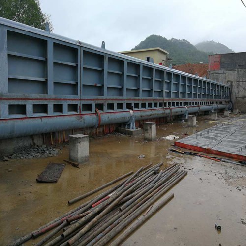 鋼壩閘門 景觀鋼壩閘 大型液壓鋼壩河