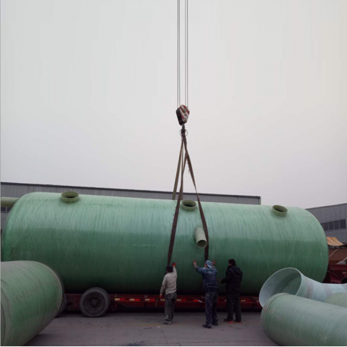 玻璃鋼大立方化糞桶三格隔油池