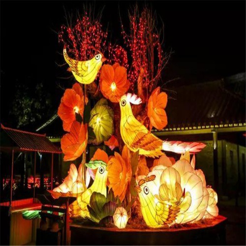 正月十五元宵節彩燈燈會制作大型花燈燈組圖紙設計燈展公司