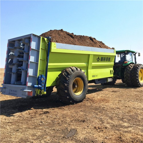 雨林廠家供應(yīng)干糞濕糞撒施肥機(jī) 粉末有機(jī)肥拋灑車