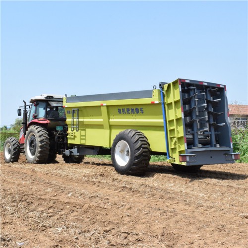 農(nóng)家糞拋糞車 牛養(yǎng)糞撒糞車