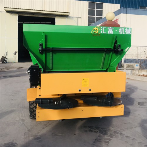 有機肥三輪撒肥機 自走式糞肥拋撒機