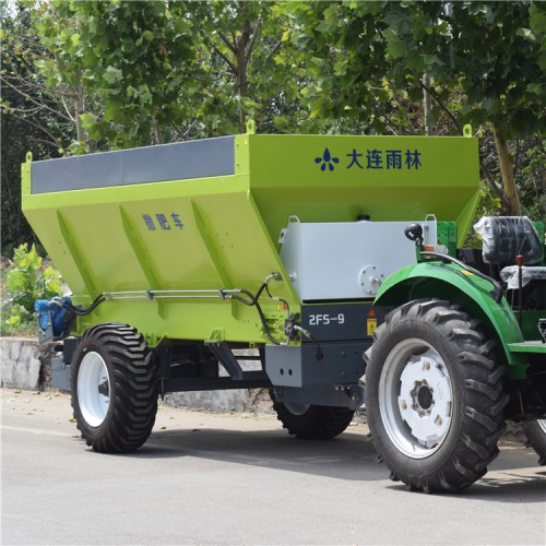 雨林廠家農家肥撒糞車 四輪撒肥機 雞糞揚糞機