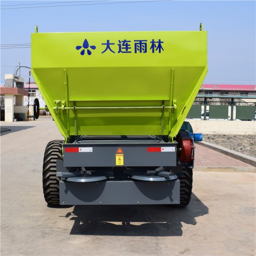 雨林廠家農用有機肥噴灑車 有機肥拋撒機 支持定制
