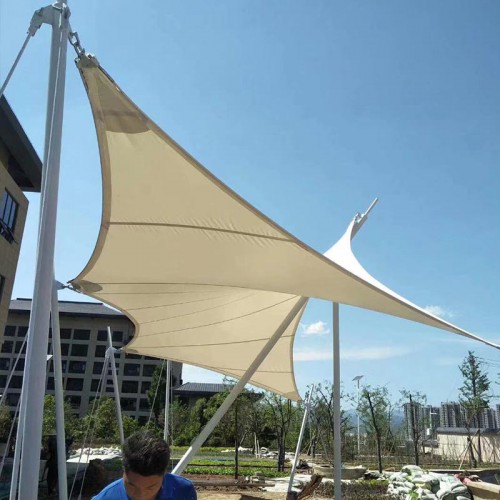 景觀棚 停車棚 遮陽蓬 推拉蓬  廠家直銷