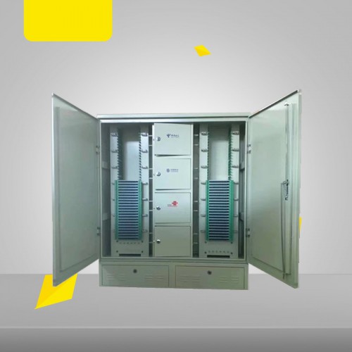 864芯四網(wǎng)合一光纜交接箱