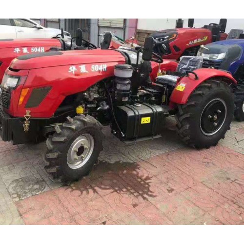 華夏504大棚王拖拉機 車身矮小轉向靈活 果園管理機