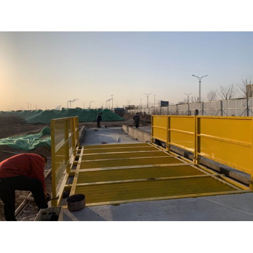 臨沂安裝韓強工程洗車機12米工地洗車機