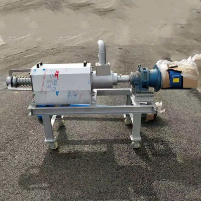 干濕分離機廠家 曲阜鴻越豬糞固液分離機 環保微濾機價格