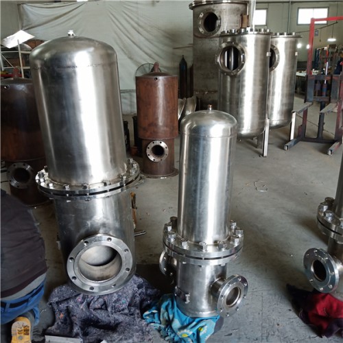 MXQG-50小型鑄鋼氣體脫水分離器噴淋塔后置空氣脫水除水罐