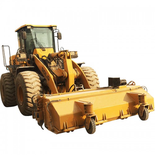 大型前進式清掃器 裝載機改裝清掃車 煤廠用掃地車