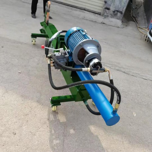 家用小型劈木機(jī) 木墩臥式劈柴機(jī) 移動(dòng)式液壓劈木電動(dòng)劈木機(jī)