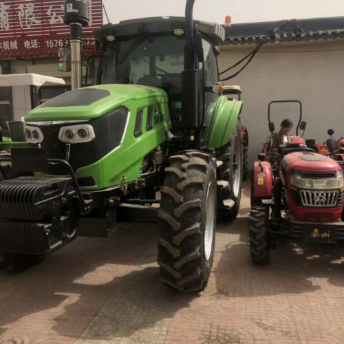 華夏1804大馬力拖拉機 大型四驅六缸耕地機 直補價