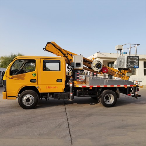 雙排藍牌高空作業(yè)車