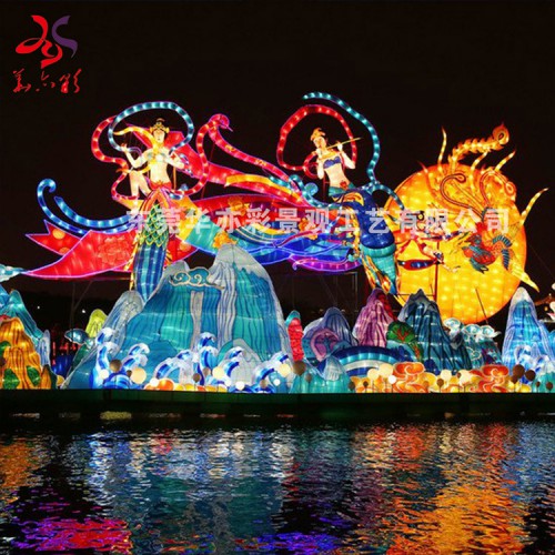 自貢名俗傳統(tǒng)彩燈燈會(huì)公司定制戶(hù)外場(chǎng)地裝飾布置節(jié)日花燈燈展