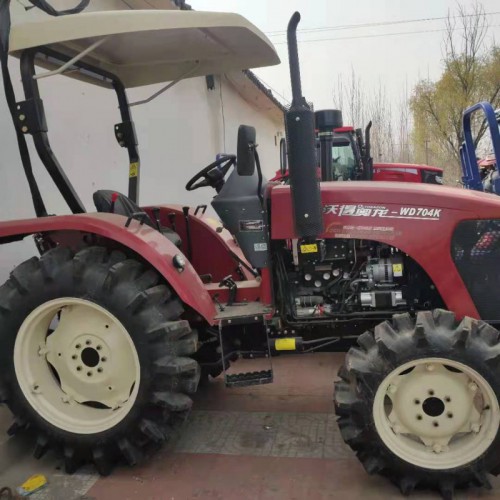 沃得704農(nóng)用四輪拖拉機 水旱兩用四驅(qū)耕地機 直補價