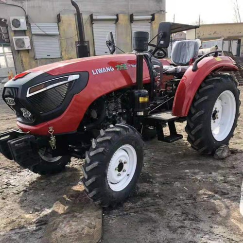 力王504農用四輪拖拉機 中型四驅四缸耕地機 高性價比