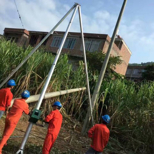 電動(dòng)鋁合金立桿機(jī)12-15米人字立桿機(jī)8-10米三角立桿機(jī)