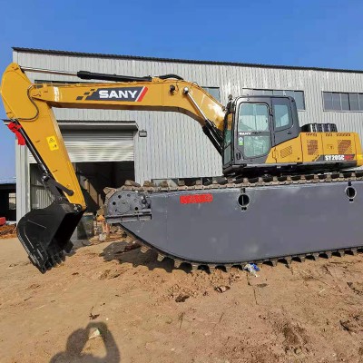 廠家批發(fā)價水挖機 水陸挖掘機 船挖底盤整機