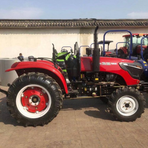 力王504中型四輪拖拉機 四驅多功能耕地機 直補價