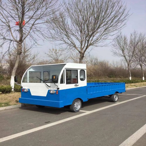 新能源多功能平板車  庫房廠區倉儲轉運車
