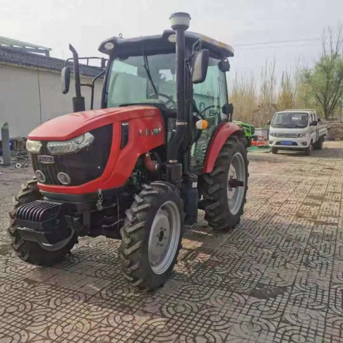 豐利1204農(nóng)用四輪拖拉機(jī) 四驅(qū)高配置耕地機(jī) 原裝駕駛室