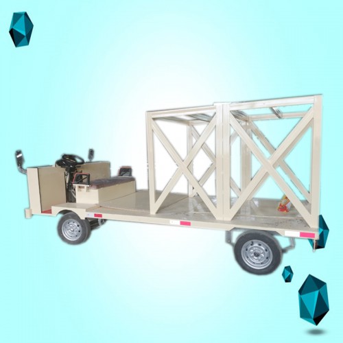 建筑工地電動平板車   加厚型周轉工具車