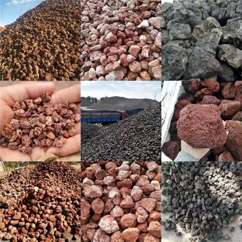 礦山直銷火山石 過濾用紅色火山巖多肉種植火山石顆粒