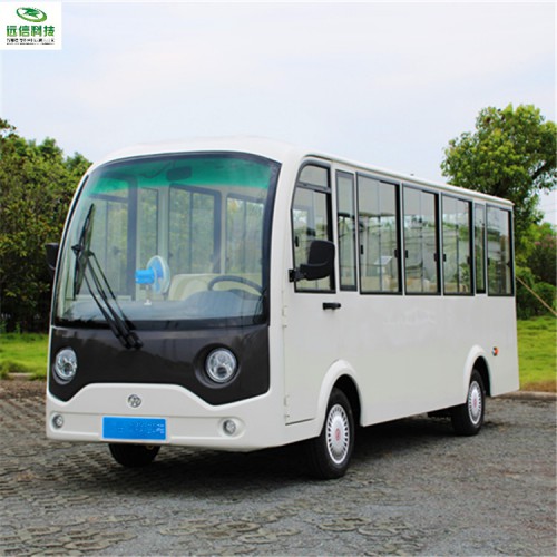 濟南遠信封閉式觀光車 電動景區旅游觀光車