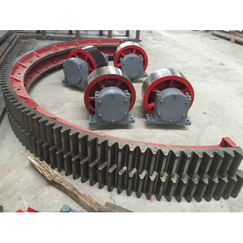 合肥3.9米木材烘干機(jī)大齒輪 加工工序和安裝步驟 齒數(shù)152