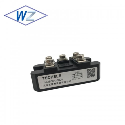 三相整流橋模塊MDS50A1600V適用于儀器設(shè)備的直流電源