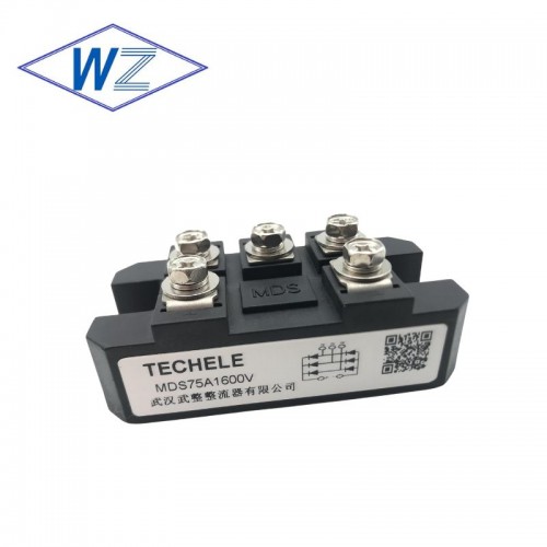 直流電機(jī)勵(lì)磁電源用模塊 MDS75A1500V三相整流橋模塊