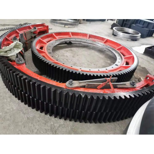 黃岡1.8米 石英砂烘干機(jī)滾圈 生產(chǎn)廠家 齒數(shù)152