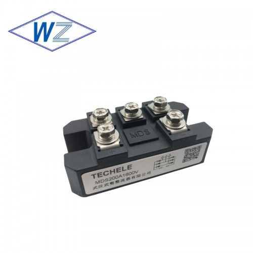電氣拖動和輔助電流用MDS200A1500V三相整流橋模塊