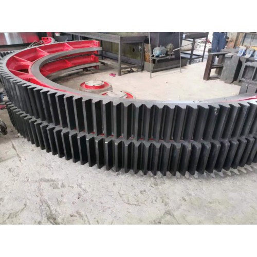 濰坊2.9米沙子烘干機(jī)大齒輪 質(zhì)量好 齒數(shù)122