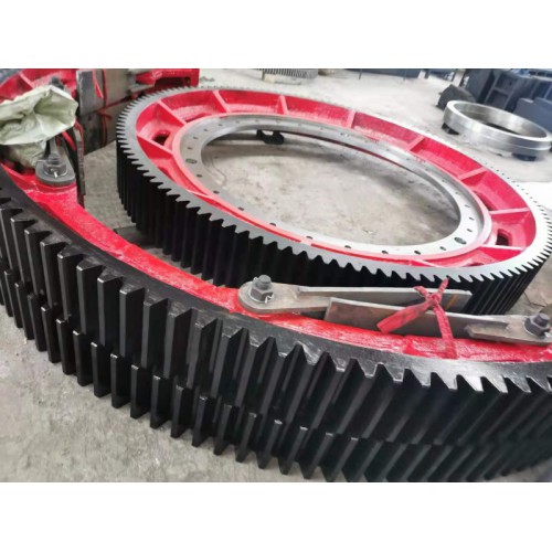 濰坊齒數(shù)122 質(zhì)量好 沙子烘干機(jī)大齒輪  2.9米