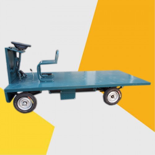 工業電動平板車   大型倉庫貨物搬運車  加厚型周轉工具車