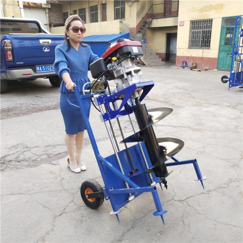 栽樹苗挖坑機 造林用植樹挖坑機