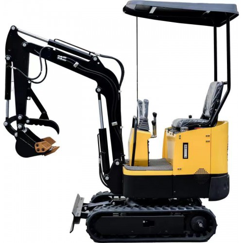 宇越KY08微型履帶挖掘機 農用大鵬挖土機 果園鉤機挖樹機