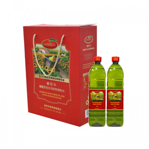西班牙橄倍爾橄欖葵花食用植物調和油