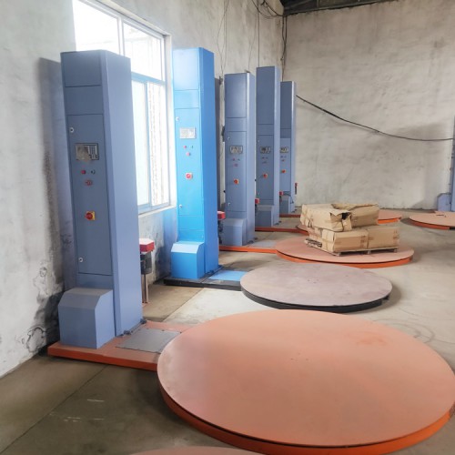 敬賢 自動纏繞膜機 滑石粉纏繞膜包裝機 薄膜纏繞機