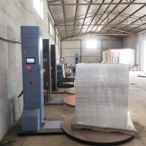 敬賢 自動纏繞膜包裝機 無紡布卷塑料膜纏繞裹包機