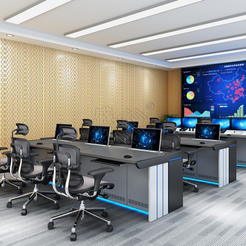 廣州海關監(jiān)控中心監(jiān)控操作臺指揮調(diào)度臺控制臺人性化定制