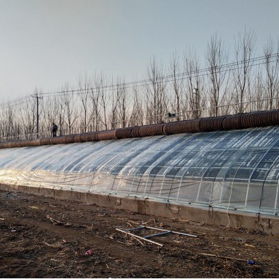 搭建大棚材料 種植食用菌大棚 無(wú)后墻式蔬菜大棚