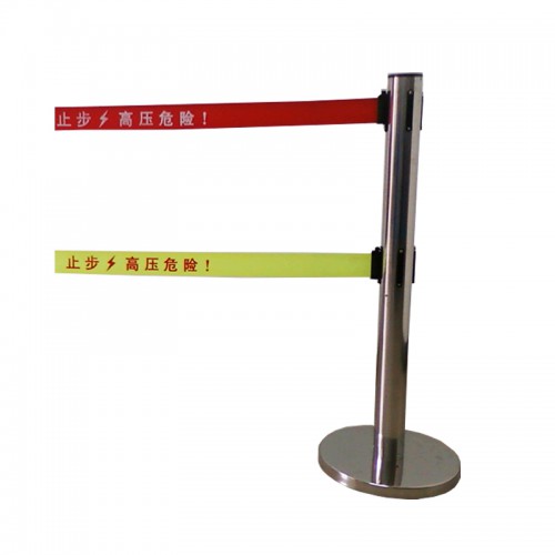 安全隔離帶 不銹鋼伸縮隔離帶 3米 批量生產