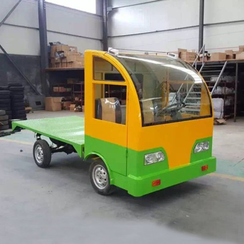 電動高承載搬運(yùn)車  電動平板車  建筑工地拉磚車